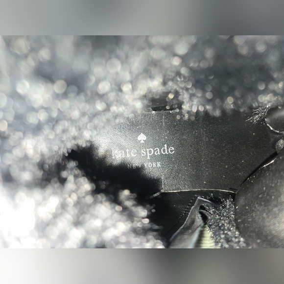 Kate Spade Sparkly Fur size 5 booties - Picture 6 of 11